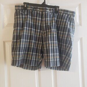 Polo Ralph‎ Lauren Authentic India Madras Men's Shorts Navy Plaid Size 40